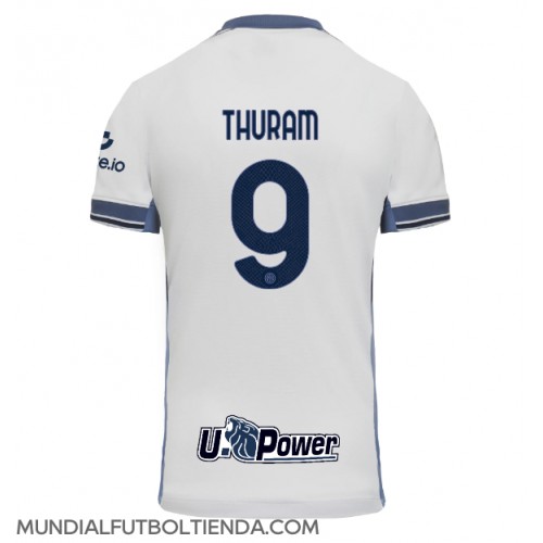 Camiseta Inter Milan Marcus Thuram #9 Segunda Equipación Replica 2024-25 mangas cortas